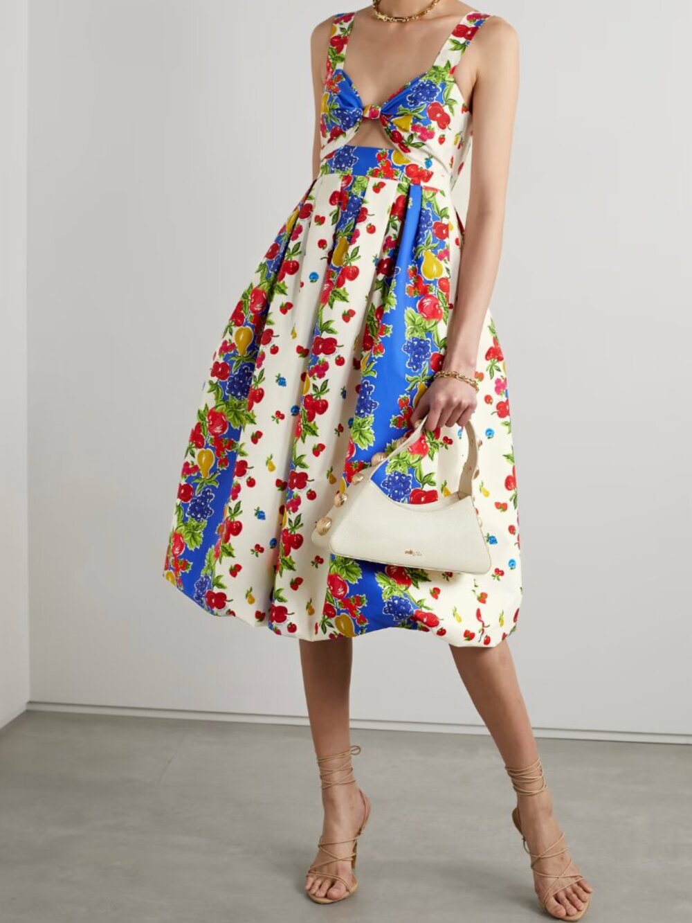 Cara Cara Laurel dress NWT fruits multi 8